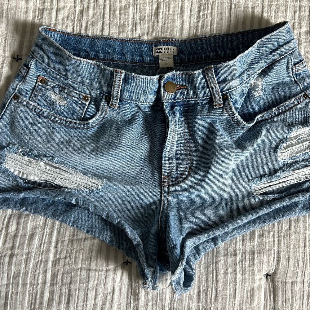 Billa Bong Cutoff Jean Shorts